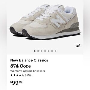 New Balance 574 Core.  Womens Size 9M